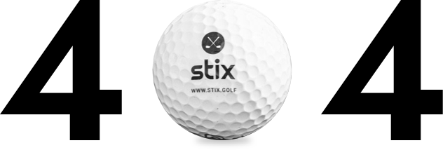 404 Golf Ball Graphic
