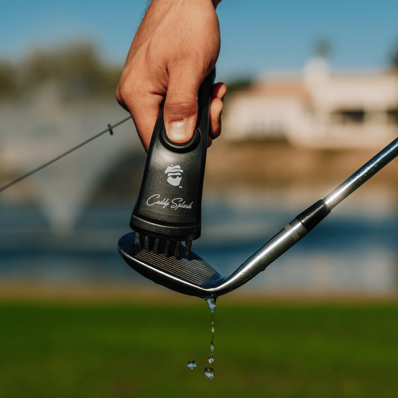 Caddy Splash Apparel & Accessories 1 Brush Golf Club Water Brush Pro Cleaner - Black