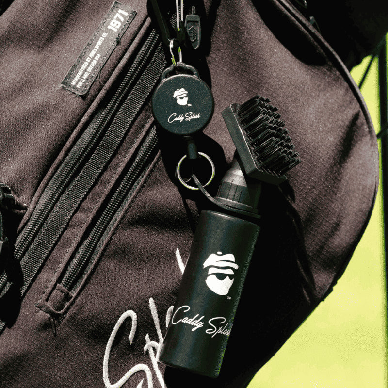 Caddy Splash Apparel & Accessories 1 Brush Original Golf Club Water Brush Cleaner - Black