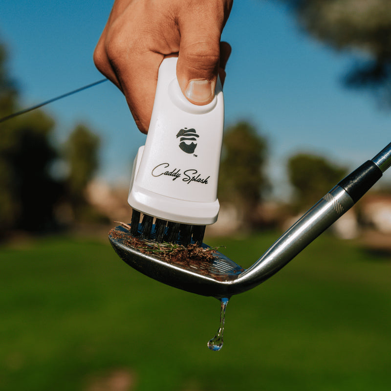 Caddy Splash Golf Brush 1 Brush Golf Club Water Brush Pro - Ice White