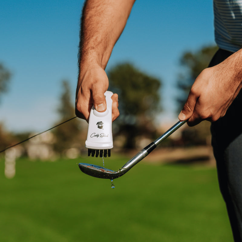 Caddy Splash Golf Brush 1 Brush Golf Club Water Brush Pro - Ice White