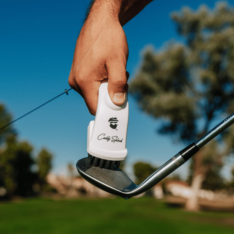 Caddy Splash Golf Brush 1 Brush Golf Club Water Brush Pro - Ice White