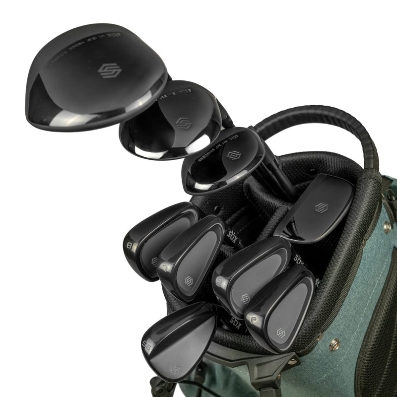 Stix Golf Clubs Right / Ladies / Standard Women's 9 Club Set - Sage Green Bag
