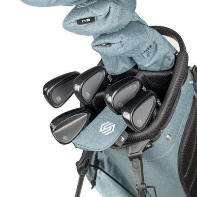 Stix Golf Clubs Right / Ladies / Standard Women's 9 Club Set - Sage Green Bag