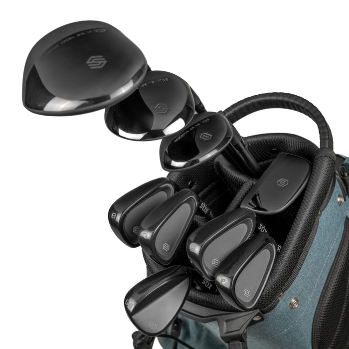 Stix Golf Clubs Right / Ladies / Standard Women's 9 Club Set - Sage Green Bag