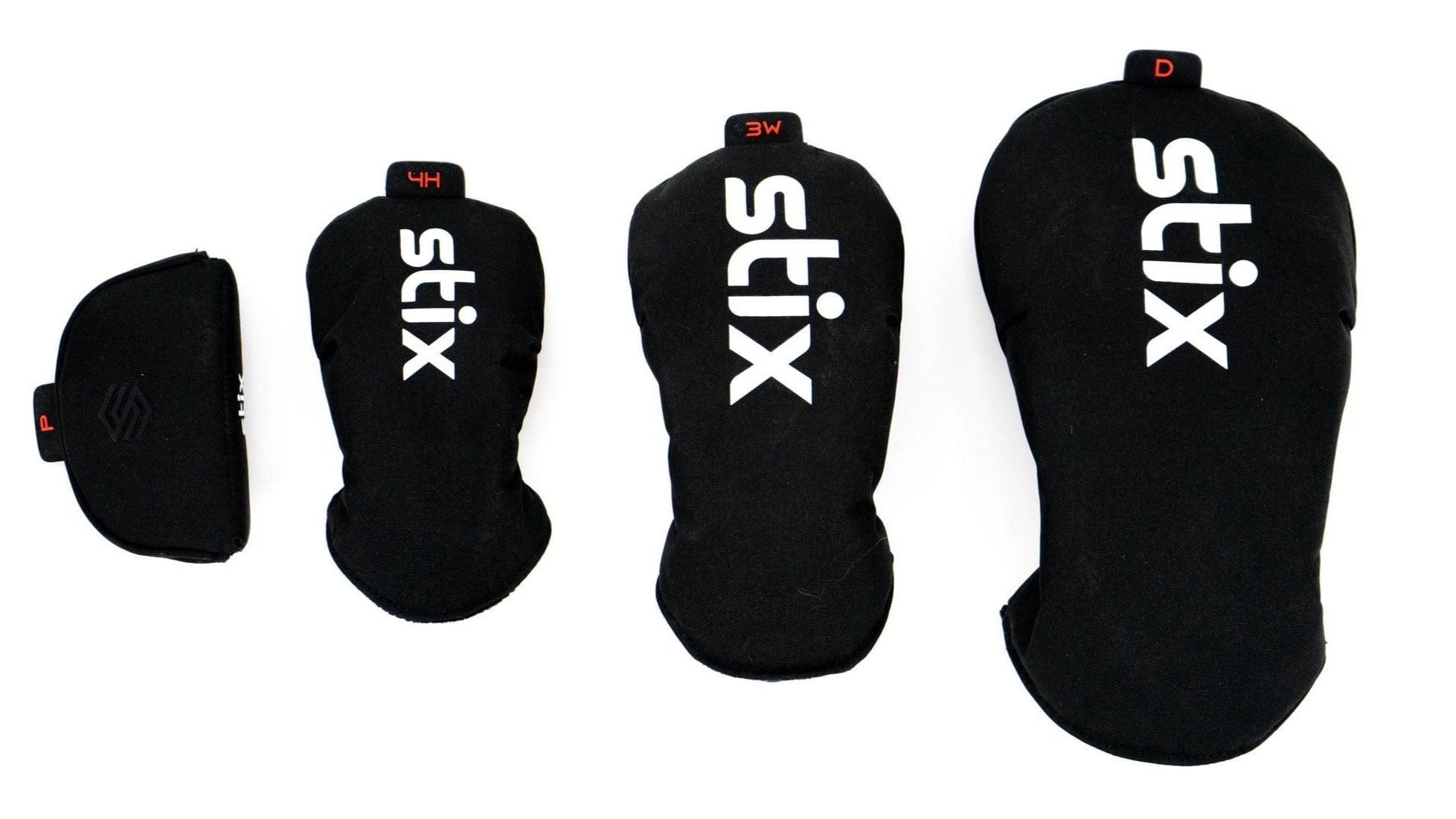 Stix Golf Co. Accessories Perform Series Headcovers - Black