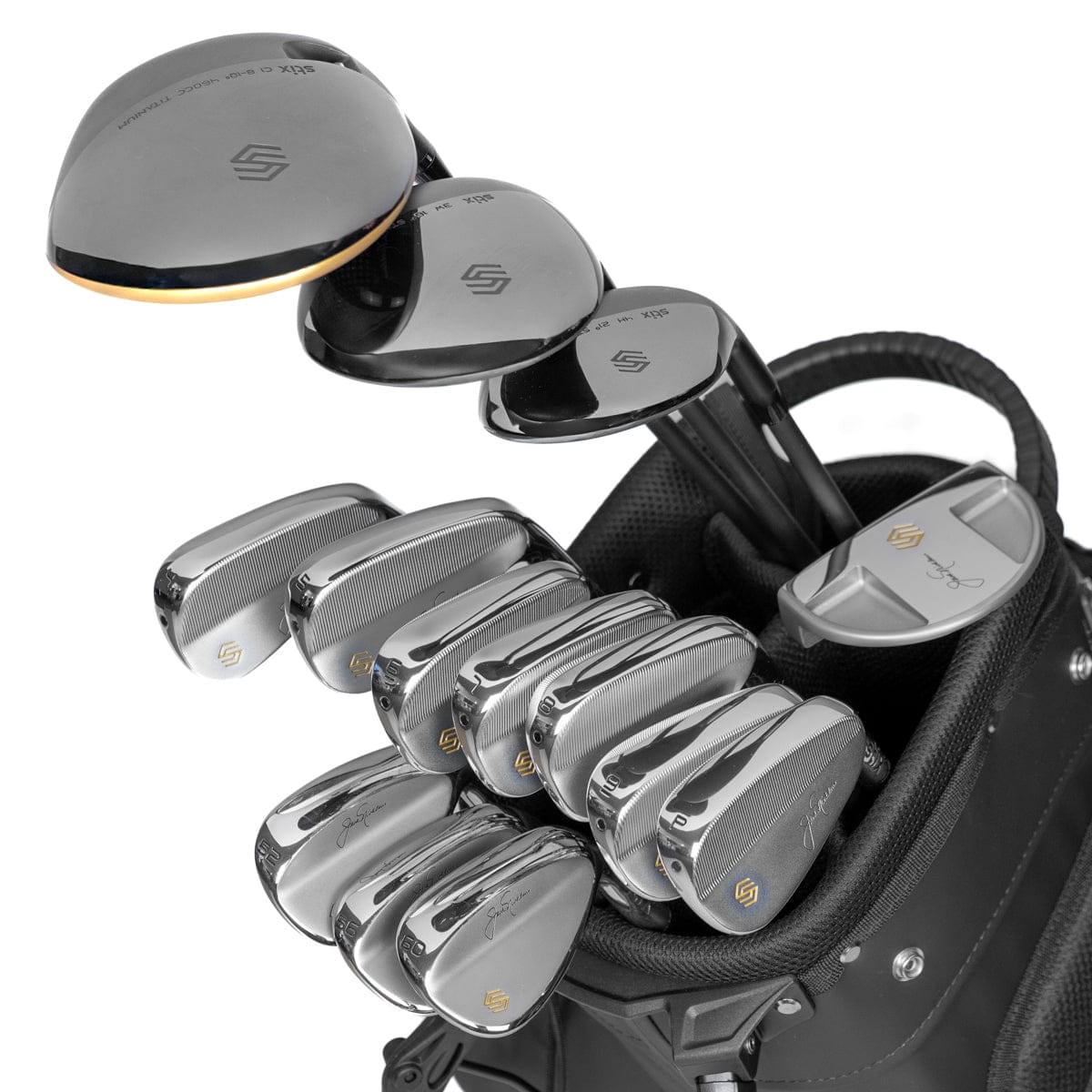 Stix Golf 2025 Jack Nicklaus Signature Compete 14 Club Set | Complete Golf Club Set | Right Hand | Extra Stiff Flex