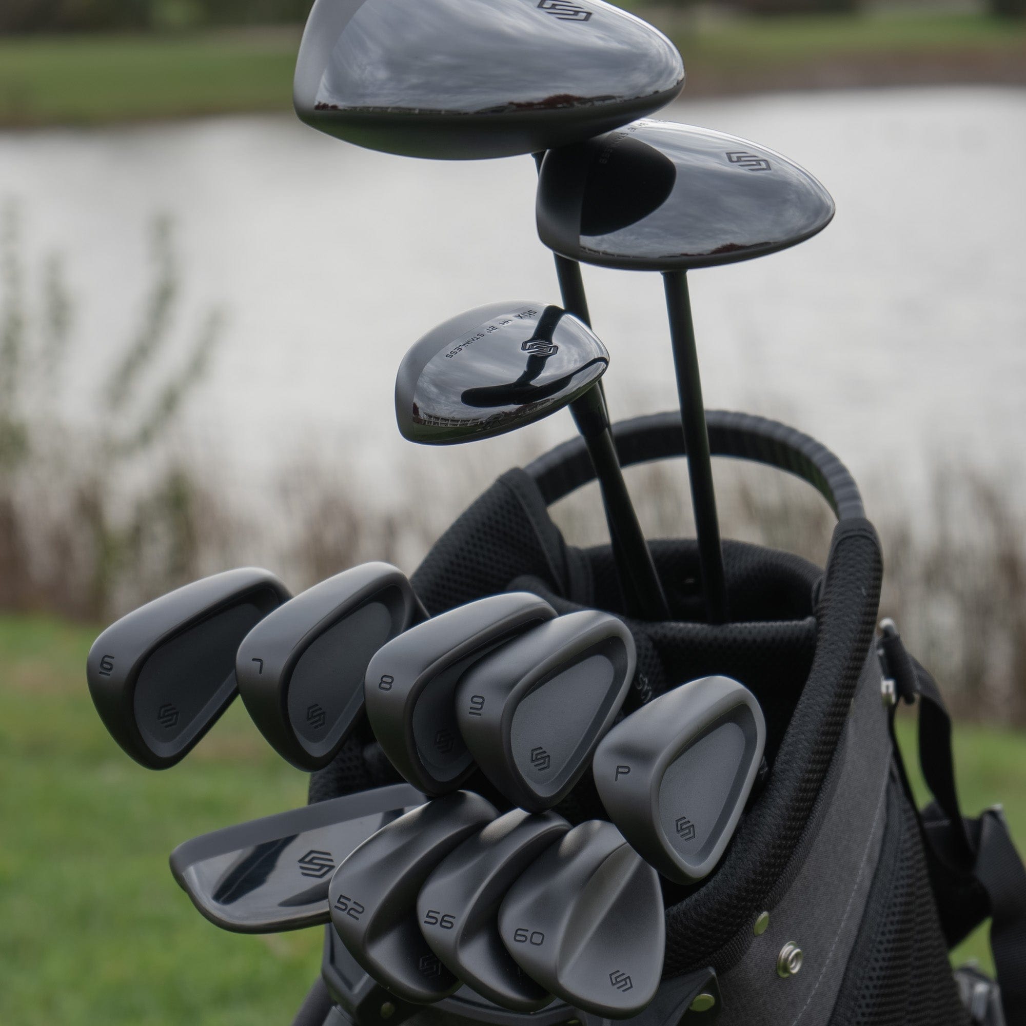 All Black 12 Club Golf Set The Complete Set - Main Image