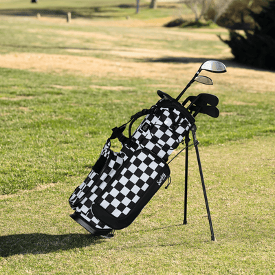 Sunday Golf Golf Bag Sunday Golf Junior Bag Black/White Checker