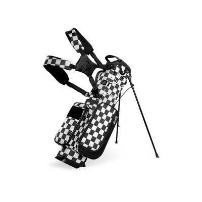 Sunday Golf Golf Bag Sunday Golf Junior Bag Black/White Checker