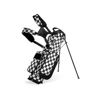 Sunday Golf Golf Bag Sunday Golf Junior Bag Black/White Checker