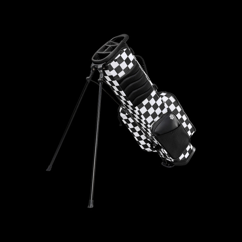 Sunday Golf Golf Bag Sunday Golf Junior Bag Black/White Checker