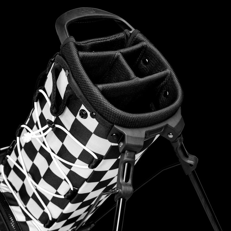 Sunday Golf Golf Bag Sunday Golf Junior Bag Black/White Checker