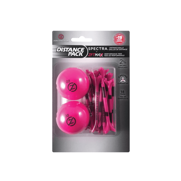 Zero Friction Spectra Two Ball-Tee Pack
