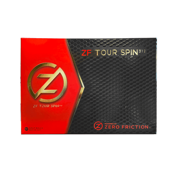 Zero Friction Tour Spin Golf Balls