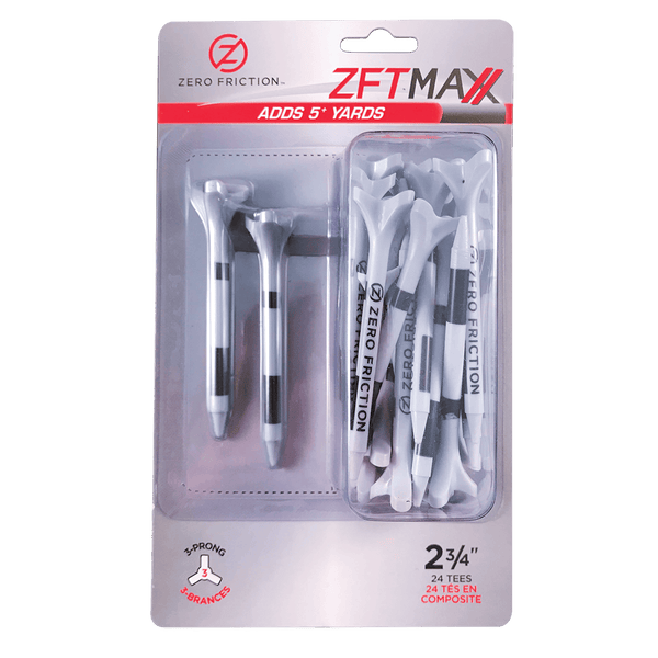 Zero Friction ZFT Maxx Tees – 3-Prong